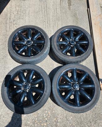 cerchi 17 +  gomme mini cooper