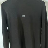 Felpa semza capouccio MSGM