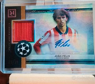 Joao Felic auto + patch /50 Topps Museum