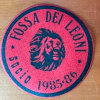 Toppa Fossa dei Leoni socio 1985-1986