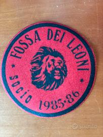 Toppa Fossa dei Leoni socio 1985-1986
