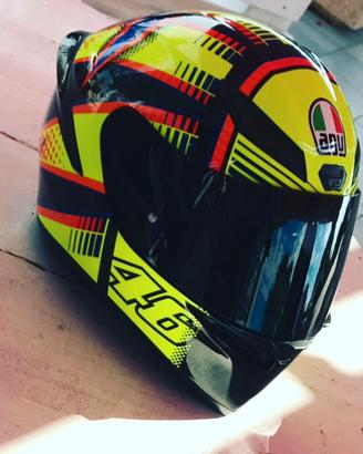 Casco raro, firmato vr46