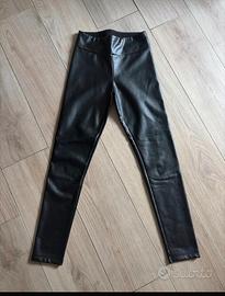 Leggins in pelle