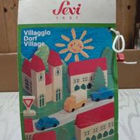 Costruzione puzzle vintage SEVI 1831 Villaggio