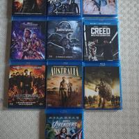 Lotto 10 Bluray (12 dischi) Avengers, Batman.. (A)