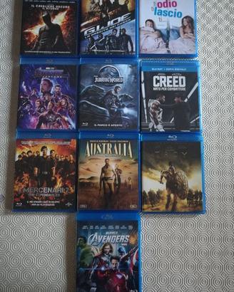Lotto 10 Bluray (12 dischi) Marvel DC Avengers (A)