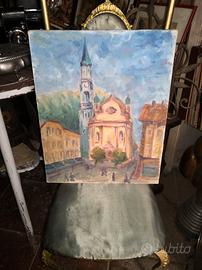 dipinto in tela degli anni 70