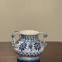 VASO CERAMICA DI GHIRLA BLU DI GHIRLA
