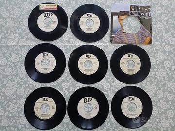 Eros Ramazzotti 45giri e versioni Juke-Box a parti