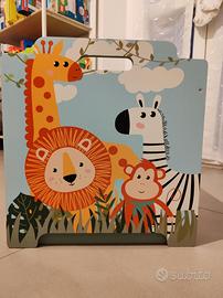 contenitore legno giochi 