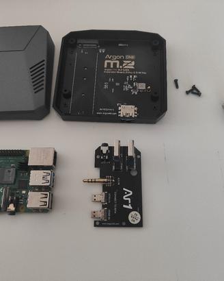 Kit Raspberry Pi 4 4Gb - Case Argon One M.2