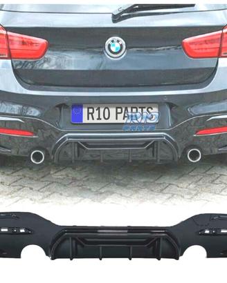 DIFFUSORE BMW F20 LCI 15-19 LOOK M COMPETITION NER