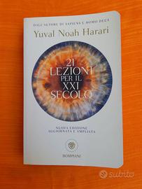 21 lezioni  per il XXI  Secolo. Yuval Nohah Harari