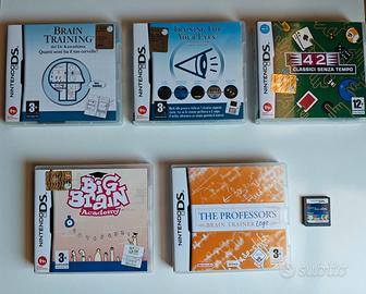Giochi Nintendo DS. Serie Brain Training/Educativi