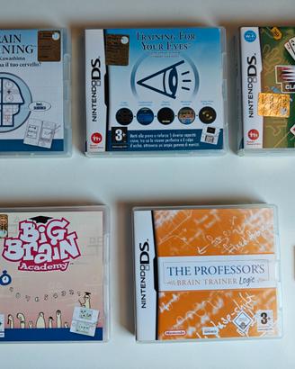Giochi Nintendo DS. Serie Brain Training/Educativi
