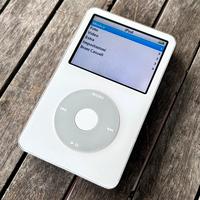 Apple iPod Classic 30GB 5th Gen A1136 Bianco Works