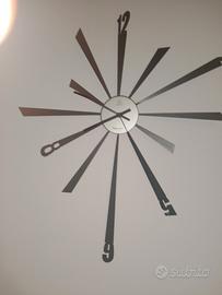 disponibile orologio ferro battuto nero antracite 