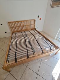 Struttura letto Ikea Kongshus + doghe Lonset 