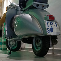 VESPA 150 anno 1957 targa TP 1