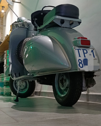 VESPA 150 anno 1957 targa TP 1