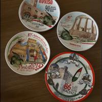 Piatti commemorativi Adunata Nazionale Alpini