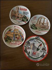 Piatti commemorativi Adunata Nazionale Alpini