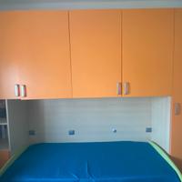 Letto armadio salvaspazio in buono stato