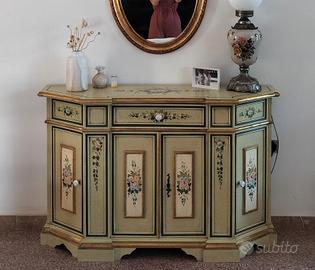 credenza a fiori