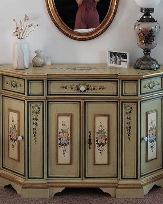 credenza a fiori