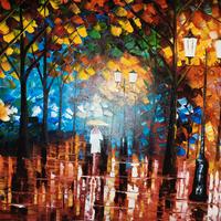 quadro Afremov 2016 originale