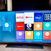 tv smart 55 polici 4k UHD t2 integrato 