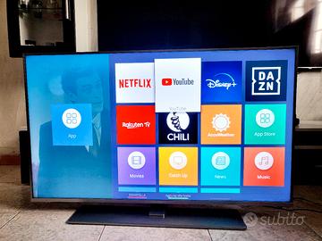 tv smart 55 polici 4k UHD t2 integrato 
