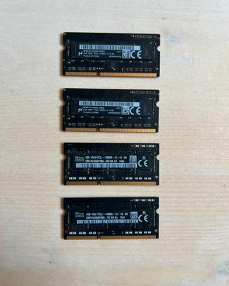 RAM DDR3L SODIMM 1866MHz 4GB iMac 27" 2015