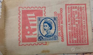 Francobollo Regina Elisabetta da 4 d