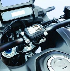 PORTA TELEPASS MOTO OJ M254 FISSAGGIO A STRAP