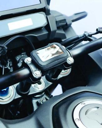 PORTA TELEPASS MOTO OJ M254 FISSAGGIO A STRAP