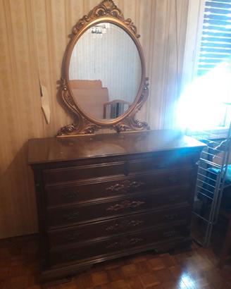 Cassettiera in legno