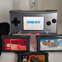 Set RARO Game boy micro+Giochi 