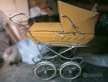 CARROZZINA VINTAGE PEG GIALLA