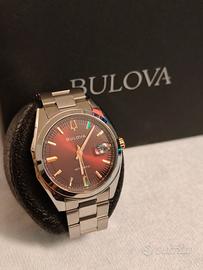 Bulova Surveyor 39mm Automatico rosso