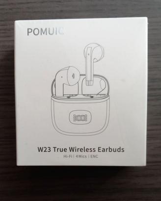 Auricolari Bluetooth POMUIC W23 Rosa NuoviSigillat