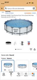 Piscina BESTWAY 457x107