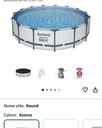 Piscina BESTWAY 457x107