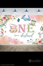 Telo Alice nel paese delle meraviglie Onederland