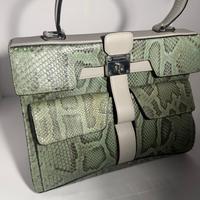 Borsa pitone originale Gianfranco Ferré nuova