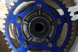 Corona post. suzuki gsx 600 r anno 01 blu