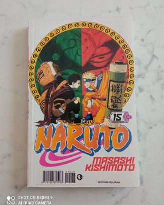 Naruto prima serie nera n. 15 molto bello
