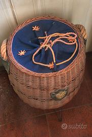 Cesto vimini vintage