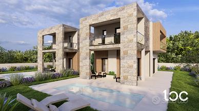 Ville Esclusive in stile contemporaneo con piscina