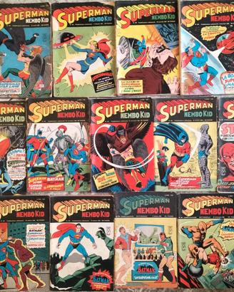 Superman Nembo Kid - lotto 13 pezzi - anni 60